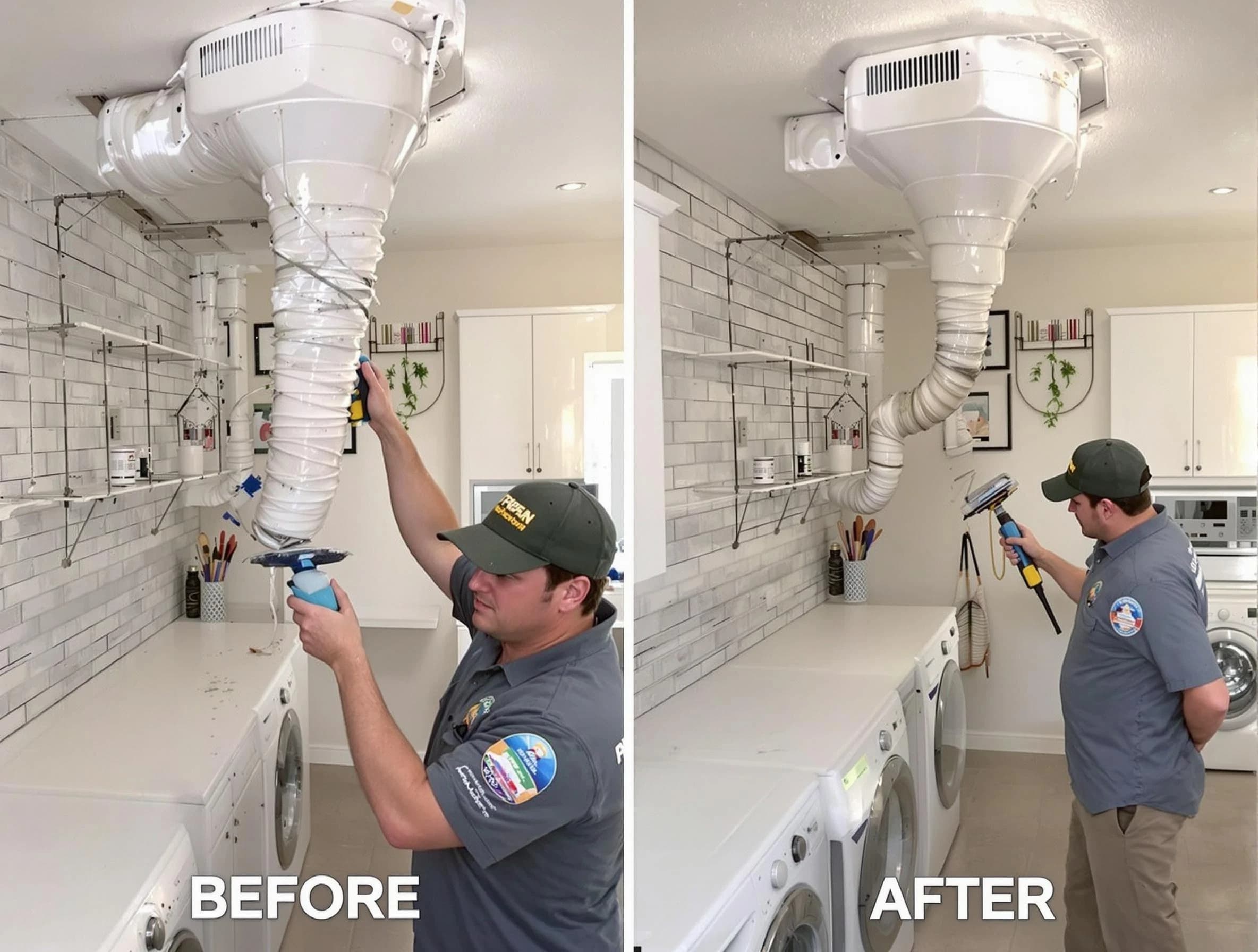 Professional dryer exhaust vent cleaning by Littleton Dryer Vent Cleaning in Littleton
