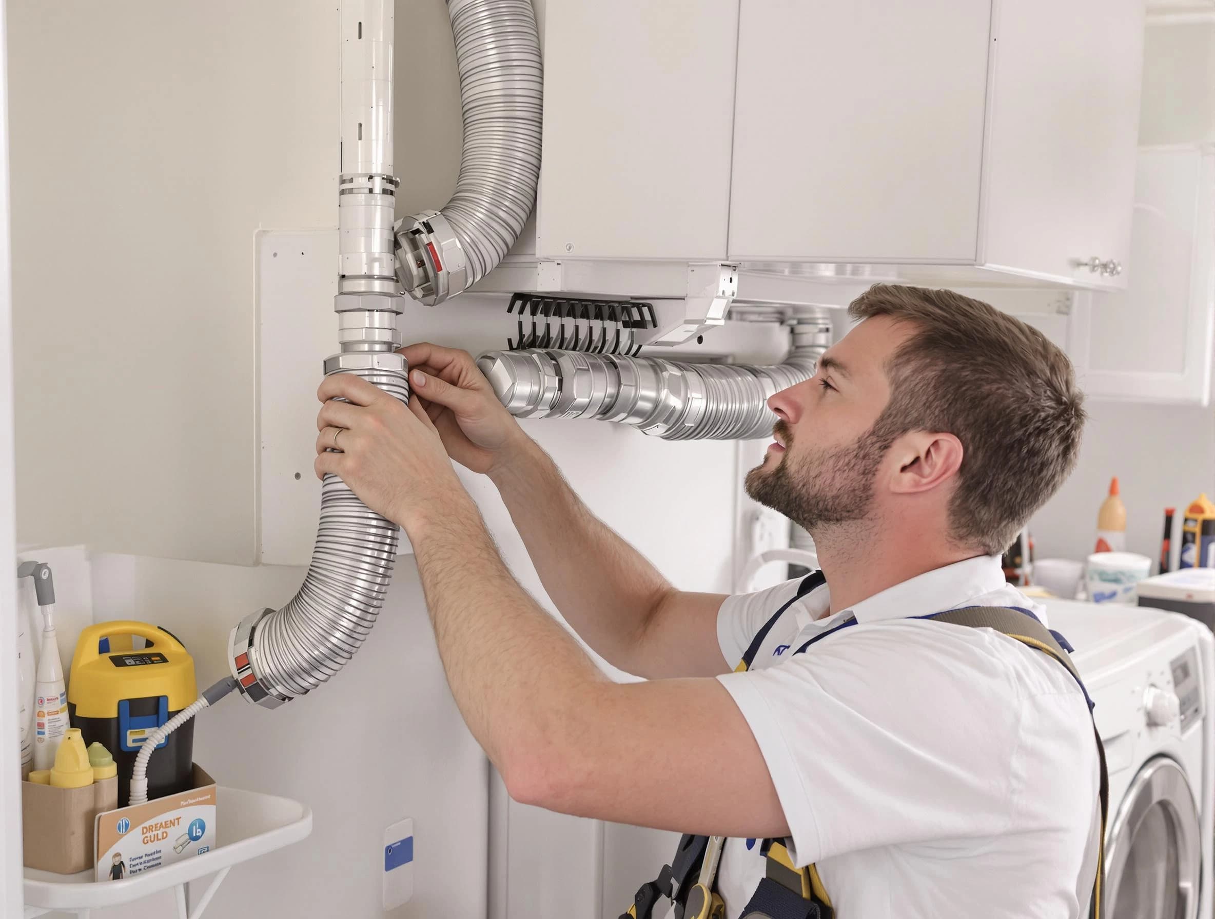 Professional dryer vent repair and installation by Littleton Dryer Vent Cleaning in Littleton